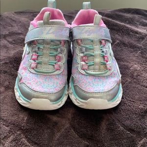 Skecher Light Up shoes, Toddler Girl
